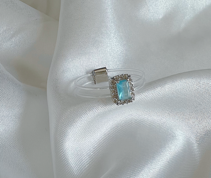 Emerald Cut (Aquamarine)