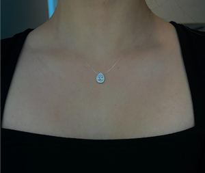 Teardrop Cut Necklace