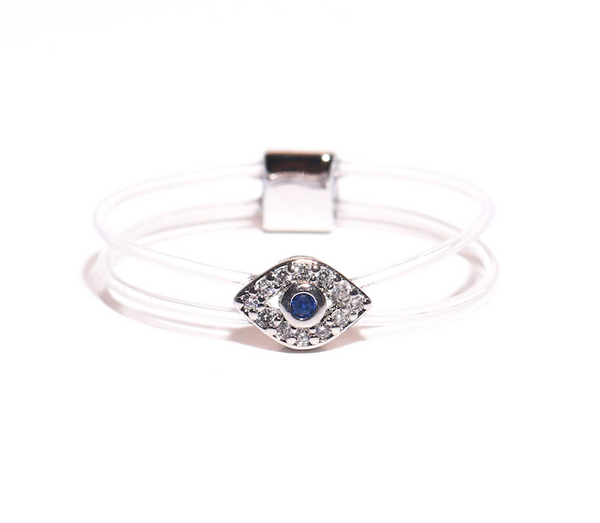 Evil Eye Floating Ring